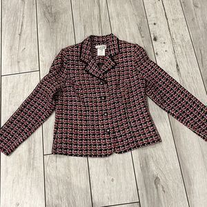 Vintage Miss Dorby acrylic tweed blazer